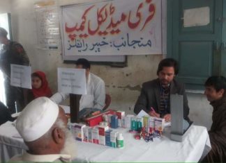 Free medical camp held in Landikotal