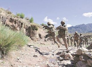 Three terrorists killed in North Waziristan security operation