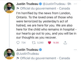 Canada: Muslim family killed, suspected hate crime in London, Ontario