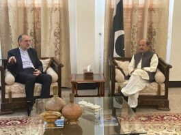 Pak and Iranian ambassadors meet at Kabul