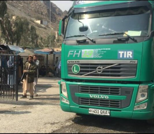 Import goods from Uzbek enter Pakistan via Afghanistan
