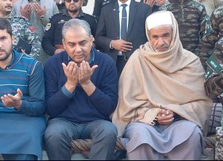 Interior minister visits Captain Abbas Shaheed house in Landikotal