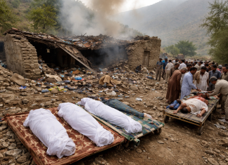 District Khyber: Four Killed, One Injured as Mortar Shell Hits House in Tirah Valley