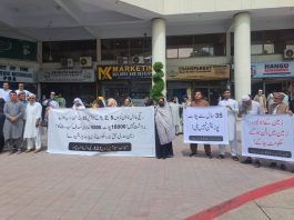 RMT affected stage protest