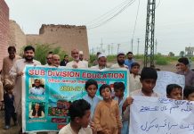 School enrollment awareness walk held