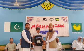 Rs8m aid, school bags distributed among needy students in Khyber